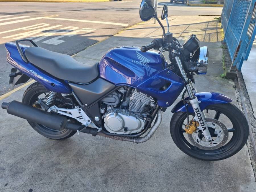HONDA - CB 500 - 2002/2002 - Azul - R$ 20.000,00